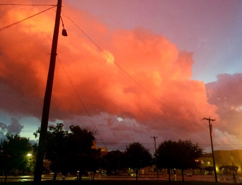 different tone to a unchanged place